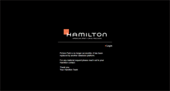 Desktop Screenshot of hamiltonwatch.picturepark.com